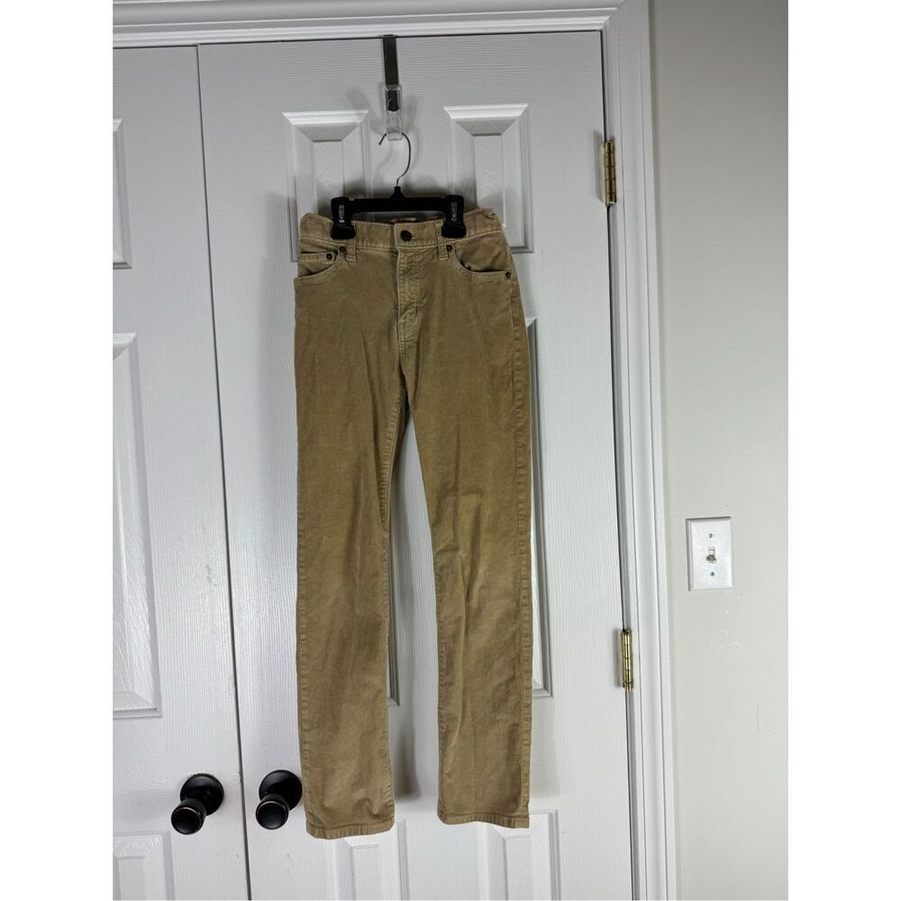 Crewcuts Boys Tan Cords Size 12